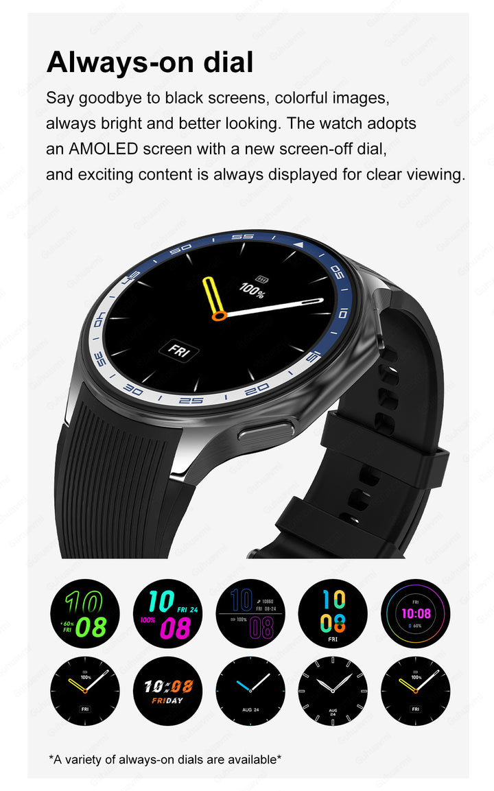 DT Advanced Smart watch with Health and Fitness Tracking, Bluetooth Calling - Waterproof and High-Resolution Display - Q-Happiness LTD