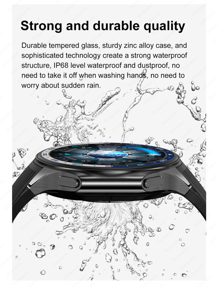 DT Advanced Smart watch with Health and Fitness Tracking, Bluetooth Calling - Waterproof and High-Resolution Display - Q-Happiness LTD