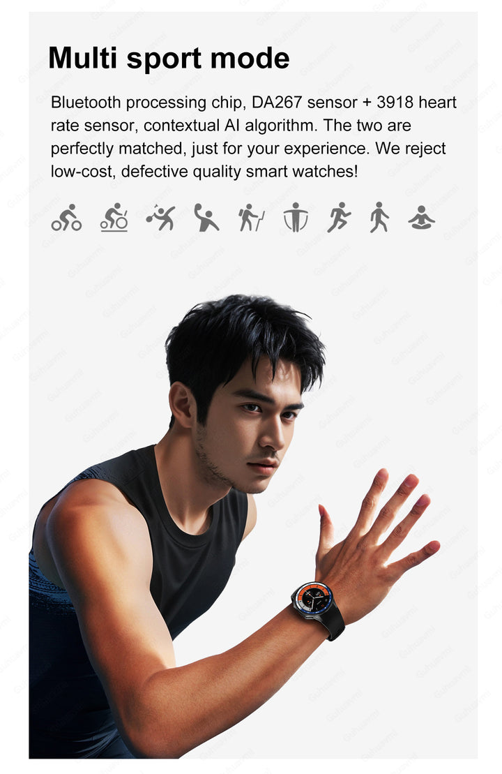DT Advanced Smart watch with Health and Fitness Tracking, Bluetooth Calling - Waterproof and High-Resolution Display - Q-Happiness LTD