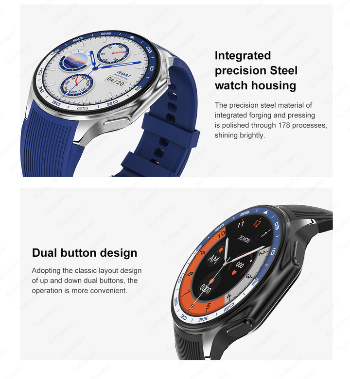 DT Advanced Smart watch with Health and Fitness Tracking, Bluetooth Calling - Waterproof and High-Resolution Display - Q-Happiness LTD