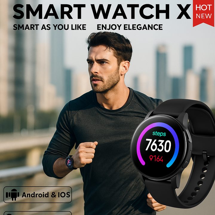 DT Advanced Smart watch with Health and Fitness Tracking, Bluetooth Calling - Waterproof and High-Resolution Display - Q-Happiness LTD