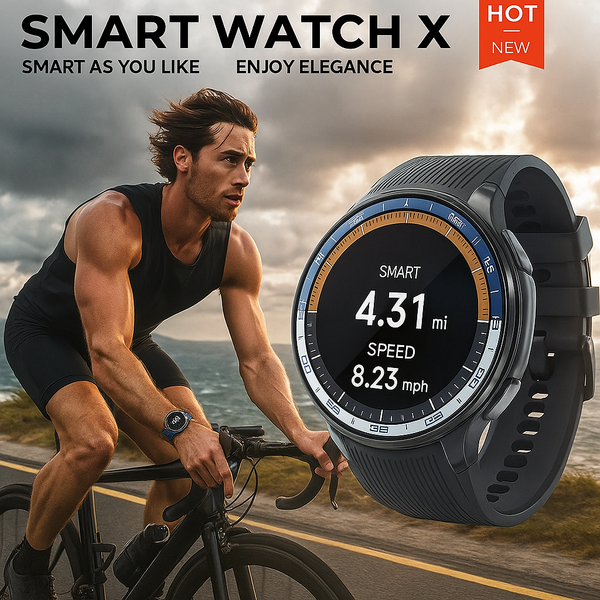 DT Advanced Smart watch with Health and Fitness Tracking, Bluetooth Calling - Waterproof and High-Resolution Display - Q-Happiness LTD