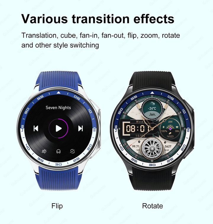 DT Advanced Smart watch with Health and Fitness Tracking, Bluetooth Calling - Waterproof and High-Resolution Display - Q-Happiness LTD