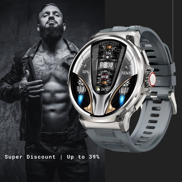 COLMI V69 1.85 Inch HD Bluetooth Call Smart Watch Men Sports Fitness Tracker Heart Monitor 710mAh Smartwatch For XIAOMI Android - Q-Happiness LTD