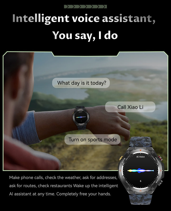 COLMI V75 GPS Smart Watch for Men & Women | Best Fitness Tracker Smartwatch with Blood Pressure & Built-in GPS, Waterproof- Q-Happiness LTD
