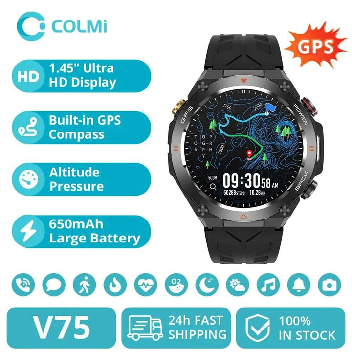 COLMI V75 GPS Smart Watch - Q-Happiness LTD