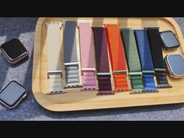 Alpine Loop Strap For Apple Watch Ultra 2 Band 49mm 9 8 7 45mm 41mm Nylon Sports Bracelet iWatch series 6 5 4 3 SE2 44 40mm 42mm - Q-Happiness LTD