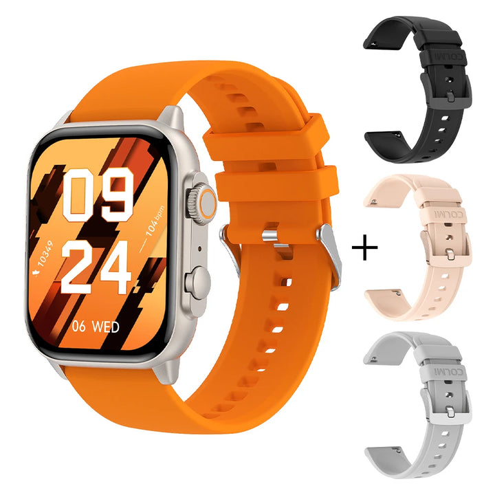 COLMI C81 2.0 Inch AMOLED Smartwatch Support AOD 100 Sports Modes IP68 Waterproof Smart Watch Men Women PK Ultra Series 8 - Q-Happiness LTD
