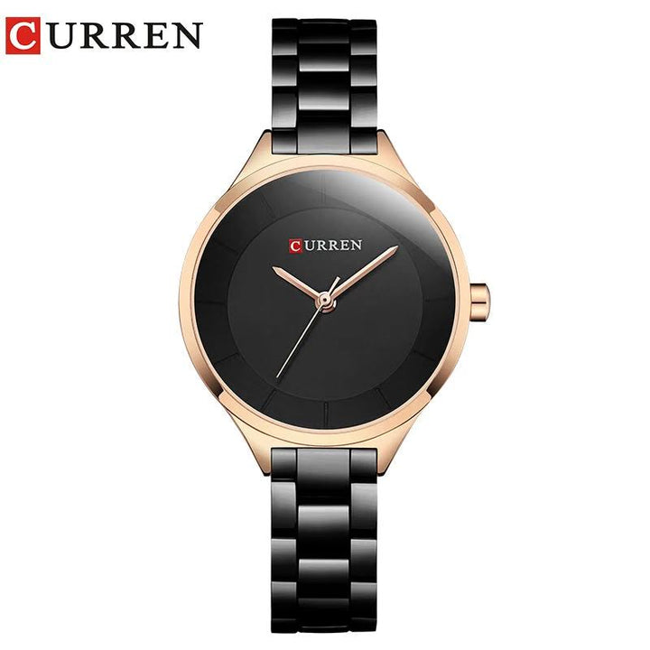 Women Casual Fashion Quartz Wristwatch - Top Luxurious Design, Model 9015 - Q-Happiness LTD