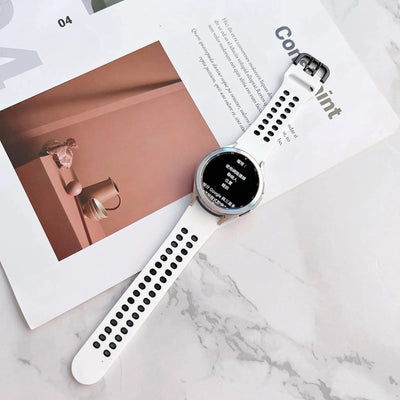 20mm Silicone Strap for Samsung Galaxy watch series 4 Classic 46mm 42mm 5 pro 45mm Silicone bracelet Galaxy Watch 5/4 44mm 40mm - Q-Happiness LTD