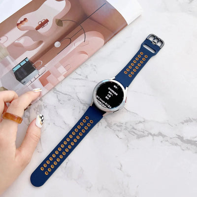 20mm Silicone Strap for Samsung Galaxy watch series 4 Classic 46mm 42mm 5 pro 45mm Silicone bracelet Galaxy Watch 5/4 44mm 40mm - Q-Happiness LTD