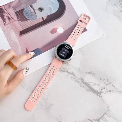 20mm Silicone Strap for Samsung Galaxy watch series 4 Classic 46mm 42mm 5 pro 45mm Silicone bracelet Galaxy Watch 5/4 44mm 40mm - Q-Happiness LTD