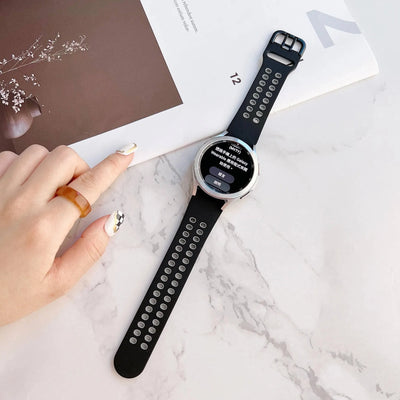 20mm Silicone Strap for Samsung Galaxy watch series 4 Classic 46mm 42mm 5 pro 45mm Silicone bracelet Galaxy Watch 5/4 44mm 40mm - Q-Happiness LTD
