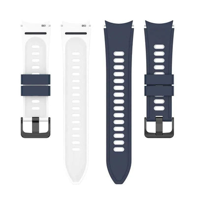 20mm watch Band For Samsung Galaxy Watch 4 classic 42mm 46mm Silicone Sports Bracelet Galaxy Watch 4 5 40 44mm 5 pro 45mm Strap - Q-Happiness LTD