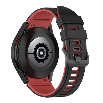 20mm watch Band For Samsung Galaxy Watch 4 classic 42mm 46mm Silicone Sports Bracelet Galaxy Watch 4 5 40 44mm 5 pro 45mm Strap - Q-Happiness LTD