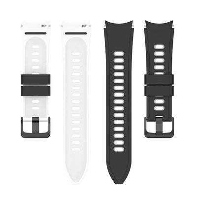 20mm watch Band For Samsung Galaxy Watch 4 classic 42mm 46mm Silicone Sports Bracelet Galaxy Watch 4 5 40 44mm 5 pro 45mm Strap - Q-Happiness LTD