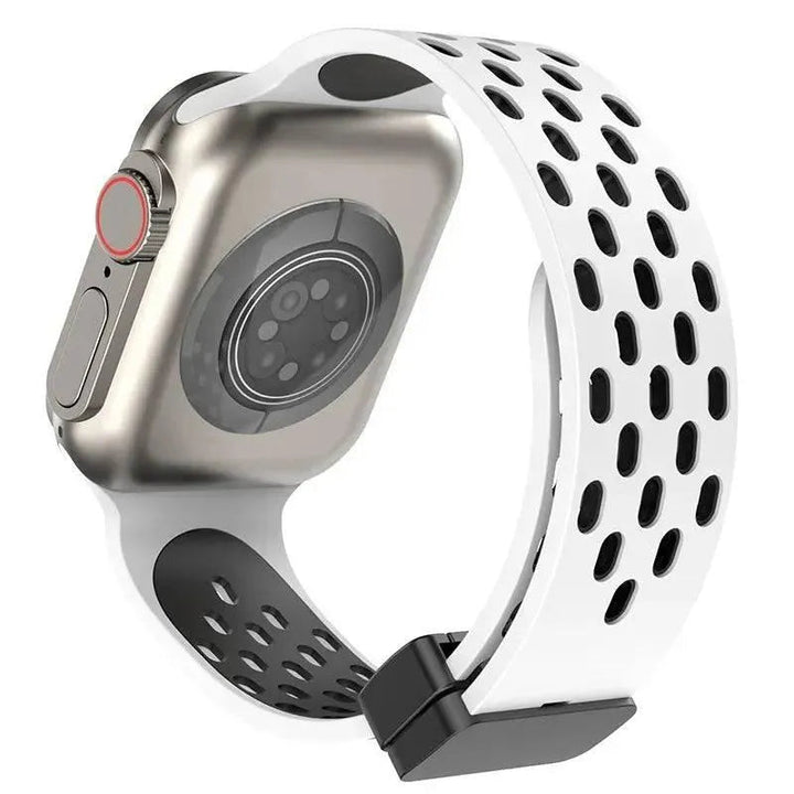 Silicone Strap for Apple watch band 49mm 46mm 45mm 44mm 40mm 41mm 38 42mm Bracelet Correa iWatch Series 10 9 8 SE 7 6 Ultra 49MM - Q-Happiness LTD