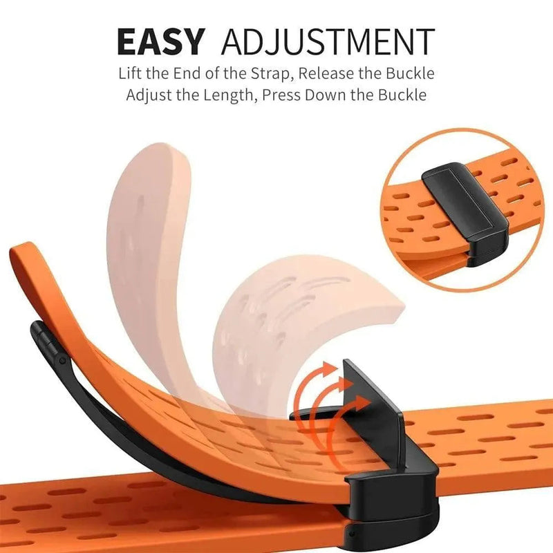 Silicone Strap for Apple watch band 49mm 46mm 45mm 44mm 40mm 41mm 38 42mm Bracelet Correa iWatch Series 10 9 8 SE 7 6 Ultra 49MM - Q-Happiness LTD