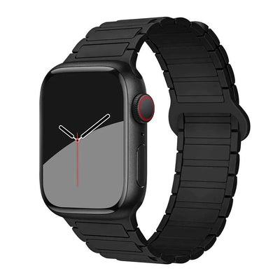 Magnetic Loop for Apple Watch Bands 44mm 40mm 49mm 45mm 41mm 38 42mm 46mm Silicone Bracelet iWatch Series ultra 10 9 8 7 Se 6 5 - Q-Happiness LTD