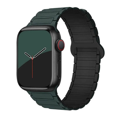 Magnetic Loop for Apple Watch Bands 44mm 40mm 49mm 45mm 41mm 38 42mm 46mm Silicone Bracelet iWatch Series ultra 10 9 8 7 Se 6 5 - Q-Happiness LTD