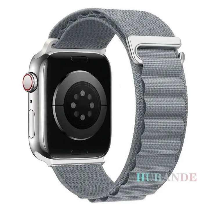 Alpine Loop Strap For Apple Watch Ultra 2 Band 49mm 9 8 7 45mm 41mm Nylon Sports Bracelet iWatch series 6 5 4 3 SE2 44 40mm 42mm - Q-Happiness LTD