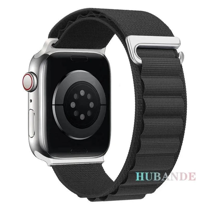 Alpine Loop Strap For Apple Watch Ultra 2 Band 49mm 9 8 7 45mm 41mm Nylon Sports Bracelet iWatch series 6 5 4 3 SE2 44 40mm 42mm - Q-Happiness LTD