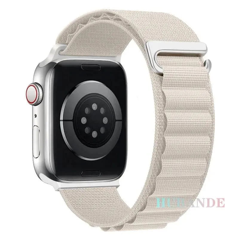 Alpine Loop Strap For Apple Watch Ultra 2 Band 49mm 9 8 7 45mm 41mm Nylon Sports Bracelet iWatch series 6 5 4 3 SE2 44 40mm 42mm - Q-Happiness LTD