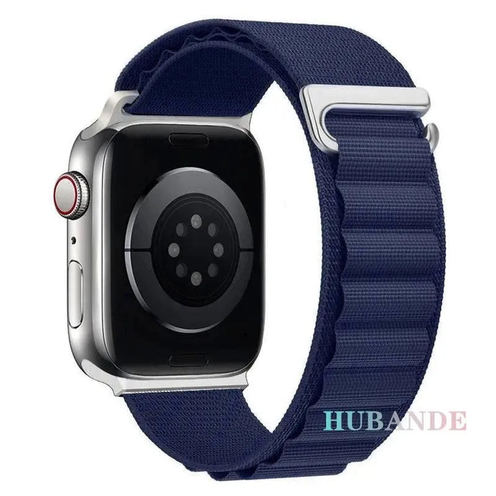 Alpine Loop Strap For Apple Watch Ultra 2 Band 49mm 9 8 7 45mm 41mm Nylon Sports Bracelet iWatch series 6 5 4 3 SE2 44 40mm 42mm - Q-Happiness LTD
