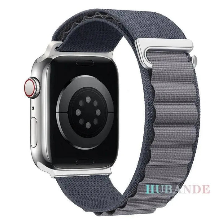 Alpine Loop Strap For Apple Watch Ultra 2 Band 49mm 9 8 7 45mm 41mm Nylon Sports Bracelet iWatch series 6 5 4 3 SE2 44 40mm 42mm - Q-Happiness LTD