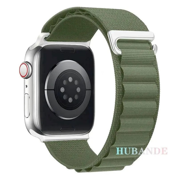 Alpine Loop Strap For Apple Watch Ultra 2 Band 49mm 9 8 7 45mm 41mm Nylon Sports Bracelet iWatch series 6 5 4 3 SE2 44 40mm 42mm - Q-Happiness LTD