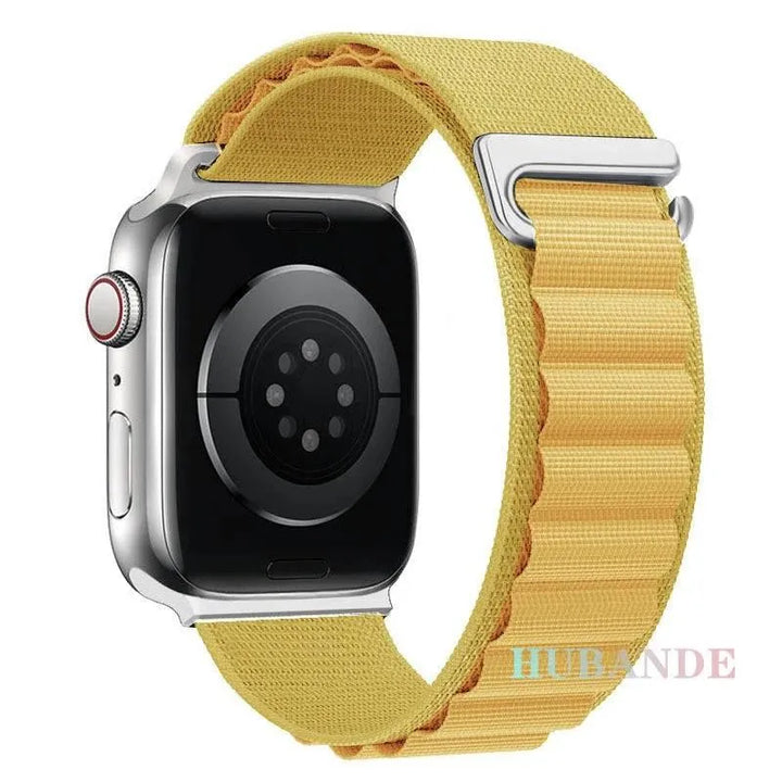 Alpine Loop Strap For Apple Watch Ultra 2 Band 49mm 9 8 7 45mm 41mm Nylon Sports Bracelet iWatch series 6 5 4 3 SE2 44 40mm 42mm - Q-Happiness LTD
