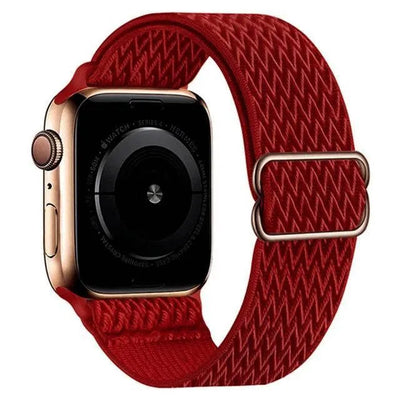Scrunchie Strap for Apple watch band 49mm 44mm 40mm 45mm 41mm 42mm 38mm Elastic Nylon bracelet iWatch series 8 se 7 6 5 3 Ultra - Q-Happiness LTD