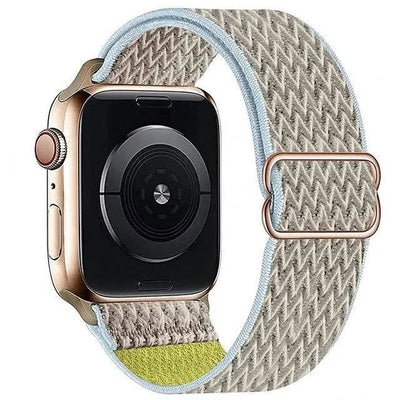 Scrunchie Strap for Apple watch band 49mm 44mm 40mm 45mm 41mm 42mm 38mm Elastic Nylon bracelet iWatch series 8 se 7 6 5 3 Ultra - Q-Happiness LTD