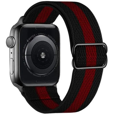 Scrunchie Strap for Apple watch band 49mm 44mm 40mm 45mm 41mm 42mm 38mm Elastic Nylon bracelet iWatch series 8 se 7 6 5 3 Ultra - Q-Happiness LTD