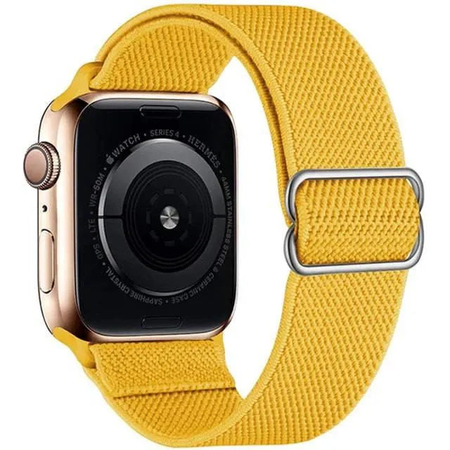 Scrunchie Strap for Apple watch band 49mm 44mm 40mm 45mm 41mm 42mm 38mm Elastic Nylon bracelet iWatch series 8 se 7 6 5 3 Ultra - Q-Happiness LTD