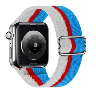 Scrunchie Strap for Apple watch band 49mm 44mm 40mm 45mm 41mm 42mm 38mm Elastic Nylon bracelet iWatch series 8 se 7 6 5 3 Ultra - Q-Happiness LTD