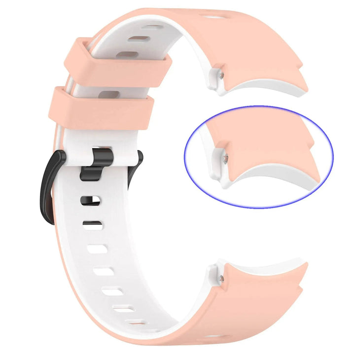 20mm watch Band For Samsung Galaxy Watch 6 classic 43mm 47mm The New Silicone Sports Bracelet Galaxy Watch 6 40mm 44mm Strap - Q-Happiness LTD