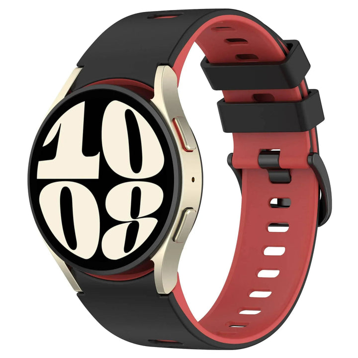 20mm watch Band For Samsung Galaxy Watch 6 classic 43mm 47mm The New Silicone Sports Bracelet Galaxy Watch 6 40mm 44mm Strap - Q-Happiness LTD