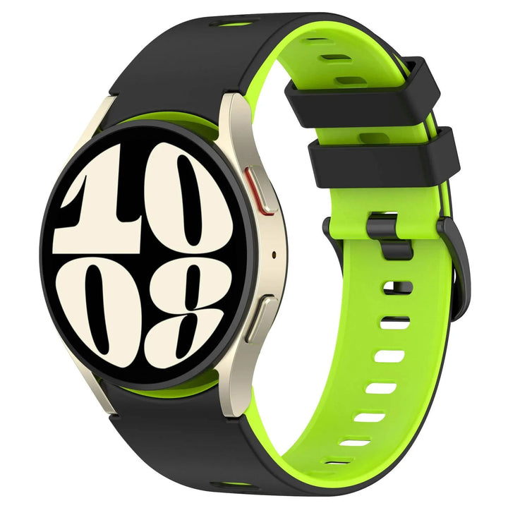 20mm watch Band For Samsung Galaxy Watch 6 classic 43mm 47mm The New Silicone Sports Bracelet Galaxy Watch 6 40mm 44mm Strap - Q-Happiness LTD