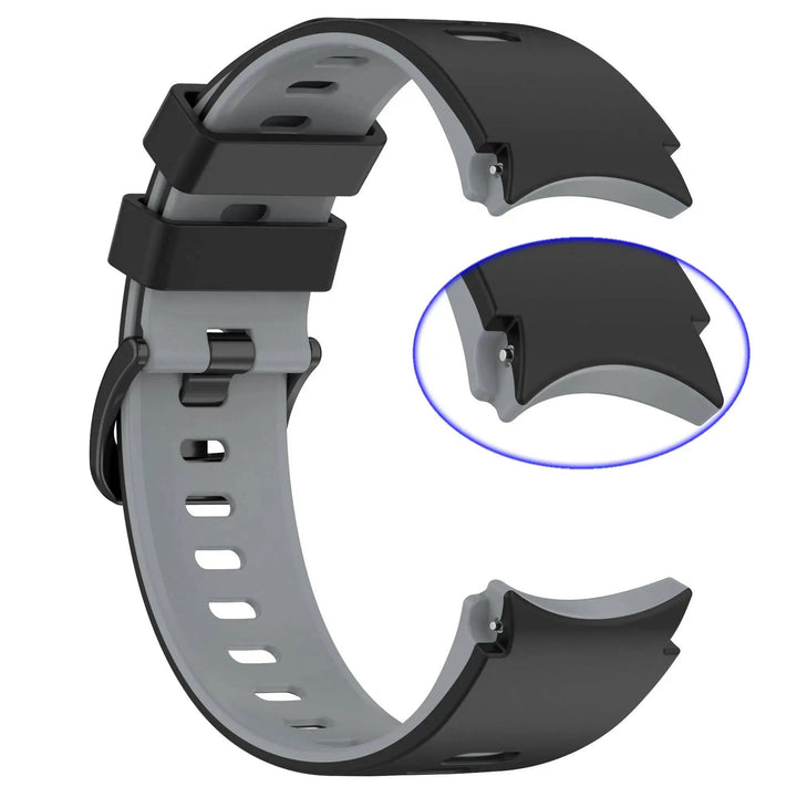 20mm watch Band For Samsung Galaxy Watch 6 classic 43mm 47mm The New Silicone Sports Bracelet Galaxy Watch 6 40mm 44mm Strap - Q-Happiness LTD