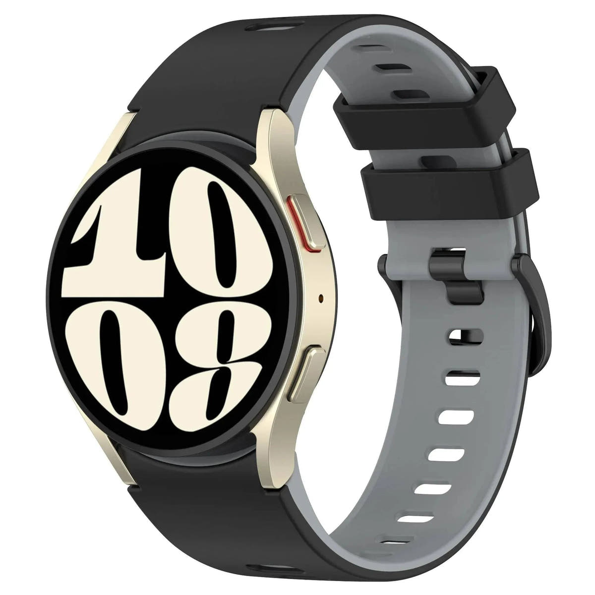 20mm watch Band For Samsung Galaxy Watch 6 classic 43mm 47mm The New Silicone Sports Bracelet Galaxy Watch 6 40mm 44mm Strap - Q-Happiness LTD
