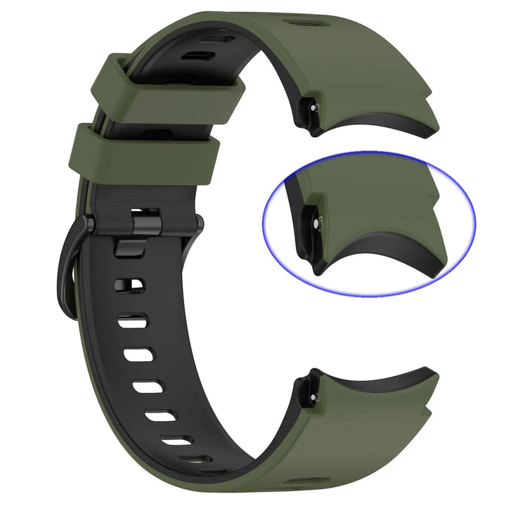 20mm watch Band For Samsung Galaxy Watch 6 classic 43mm 47mm The New Silicone Sports Bracelet Galaxy Watch 6 40mm 44mm Strap - Q-Happiness LTD