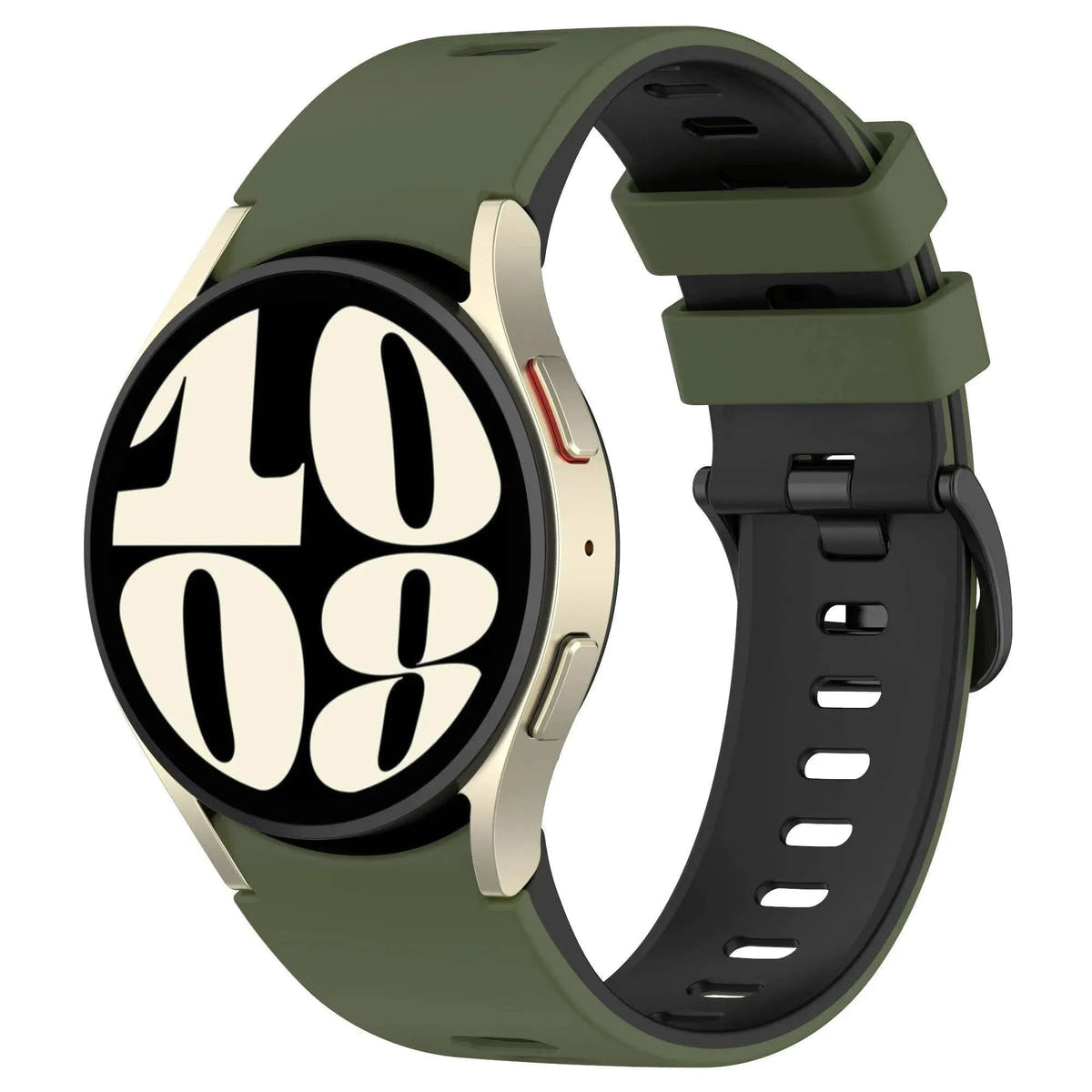 20mm watch Band For Samsung Galaxy Watch 6 classic 43mm 47mm The New Silicone Sports Bracelet Galaxy Watch 6 40mm 44mm Strap - Q-Happiness LTD