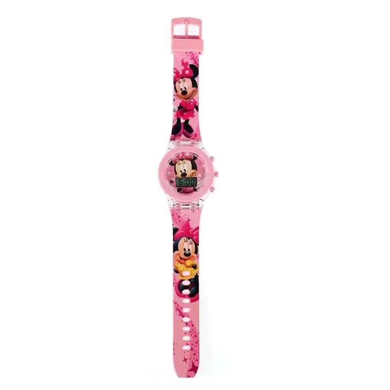 Flash Light Spiderman Kids Watch for Boys, Cartoon Shark Mickey Children Watch for Girls, Student Clock Gifts - Q-Happiness LTD