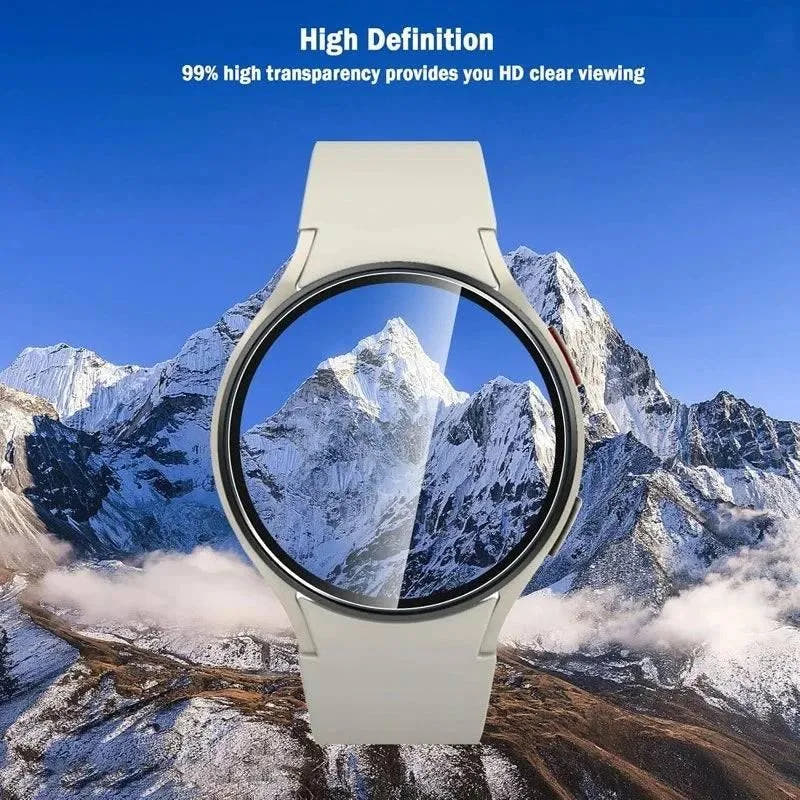 Glass Protective Film For Samsung Galaxy Watch 7 Ultra 6 5 4 Screen Protector Samsung series 40mm 44mm 45mm 46mm 47mm 42mm 43mm - Q-Happiness LTD
