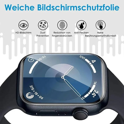 5PCS Hydrogel Film for Apple Watch 5 6 SE 40MM 44MM 42MM 38MM Screen Protector Apple Watch Ultra 49MM 7 8 9 41MM 45MM 10 42/46MM - Q-Happiness LTD