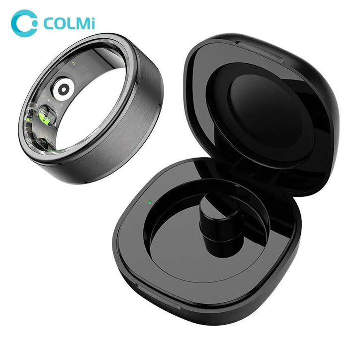 COLMI R03 Smart Ring Men Women, Battery Life 39 Days, Health Monitor, IP68 & 5ATM Waterproof, Multi-sport Mode - Q-Happiness LTD