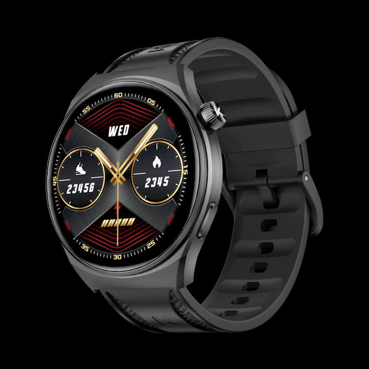 KUMI GW6 Smart Watch – 1.43" AMOLED Display, Health Monitoring, Bluetooth Calls, IP68 Waterproof - Q-Happiness LTD
