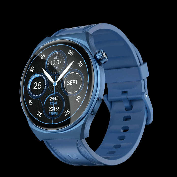 KUMI GW6 Smart Watch – 1.43" AMOLED Display, Health Monitoring, Bluetooth Calls, IP68 Waterproof - Q-Happiness LTD