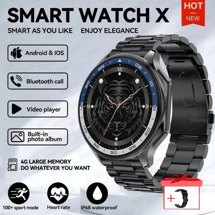 DT Advanced Smart watch with Health and Fitness Tracking, Bluetooth Calling - Waterproof and High-Resolution Display - Q-Happiness LTD